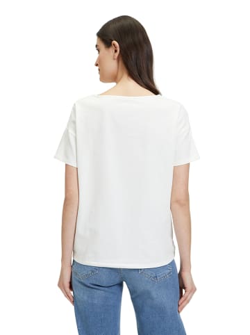 Betty Barclay Shirt in Weiß/ Khaki