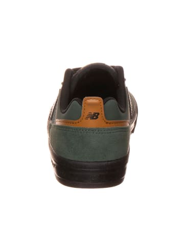 New Balance Skórzane sneakersy w kolorze zielonym