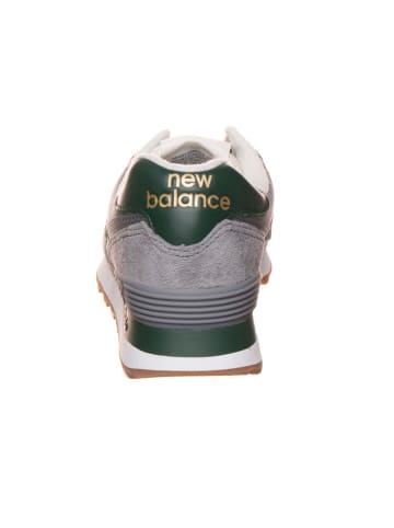 New Balance Leder-Sneakers in Grau