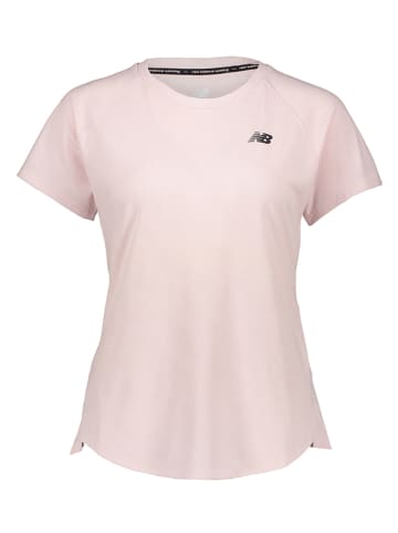 New Balance Koszulka "Speed" w kolorze jasnorÃ³Å¼owym do biegania