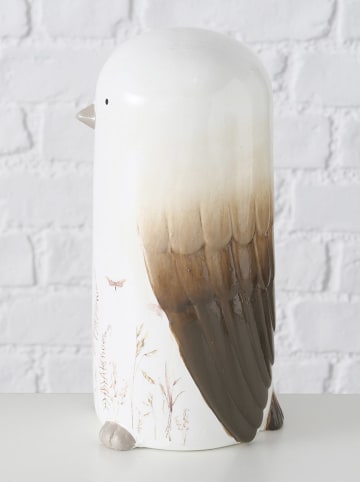 Boltze Figurki dekoracyjne (2 szt.) "Falana" w kolorze beżowo-białym - wys. 25 cm