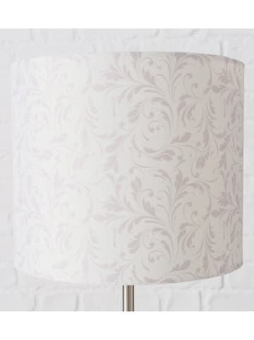 Boltze Lampa stołowa "Amelie" w kolorze biało-szarym - wys. 40 cm