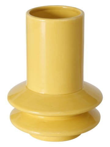 Boltze Vase "Amarilla" in Gelb - (H)20 cm