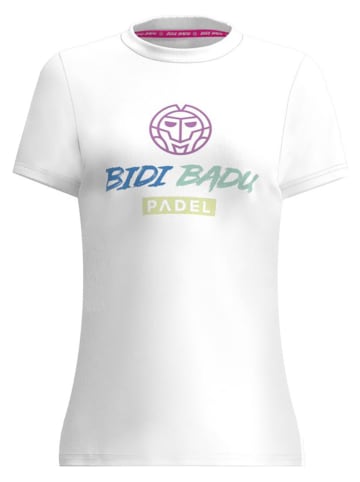 BIDI BADU Trainingsshirt "Good Vibes" in Weiß