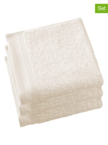 De Witte Lietaer Ręczniki (3 szt.) "Luxury" w kolorze kremowym do rąk