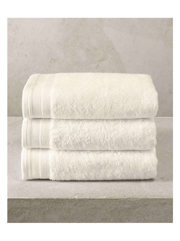 De Witte Lietaer Ręczniki (3 szt.) "Luxury" w kolorze kremowym do rąk