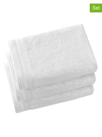 De Witte Lietaer Ręczniki (3 szt.) "Luxury" w kolorze białym dla gości