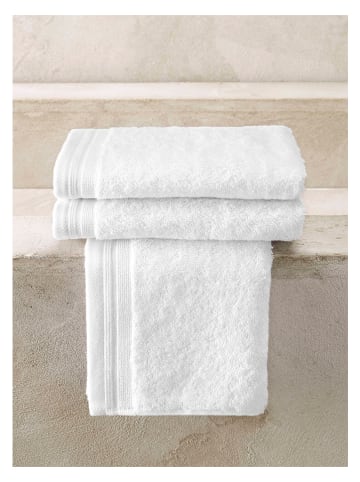 De Witte Lietaer Ręczniki (3 szt.) "Luxury" w kolorze białym dla gości