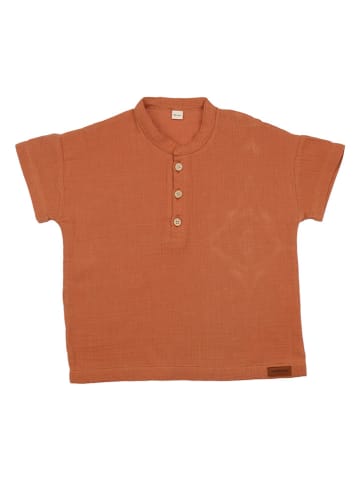 Walkiddy Poloshirt in Hellbraun