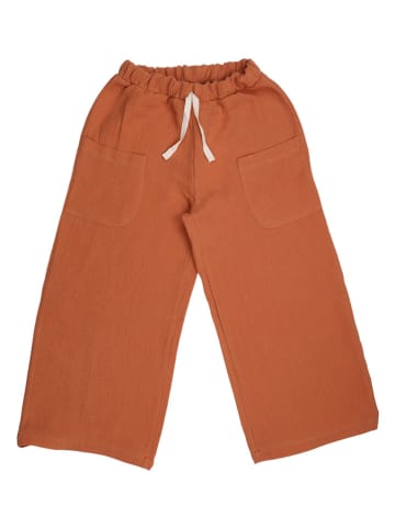 Walkiddy Spodnie dresowe w kolorze jasnobrązowym