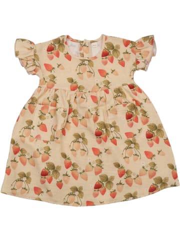 Walkiddy Kleid in Beige/ Bunt