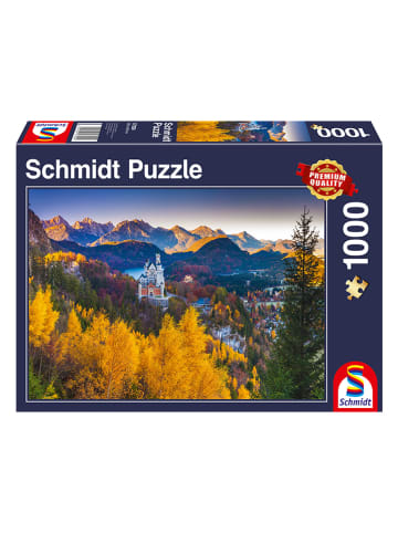 Schmidt Spiele 1.000tlg. Puzzle "Herbstliches Neuschwanstein" - ab 12 Jahren