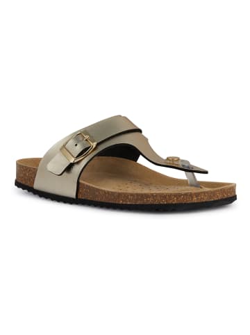 Geox Teenslippers "Brionia" goudkleurig