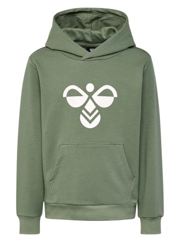 Hummel Hoodie in Khaki in Khaki