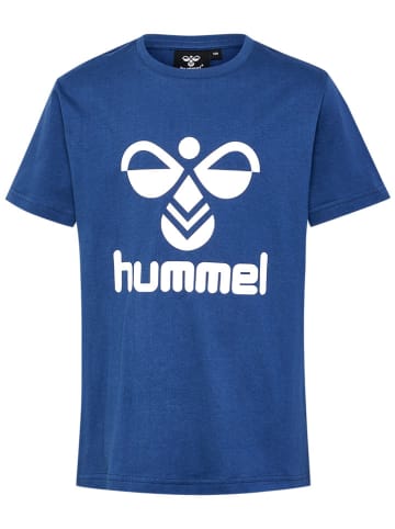 Hummel Koszulka "Tres" w kolorze niebieskim