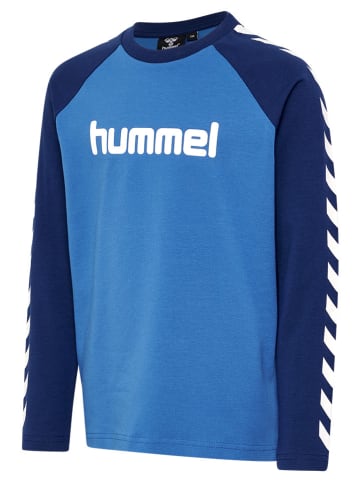 Hummel Koszulka w kolorze niebiesko-granatowym