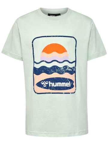 Hummel Koszulka "Sonni" w kolorze miętowym