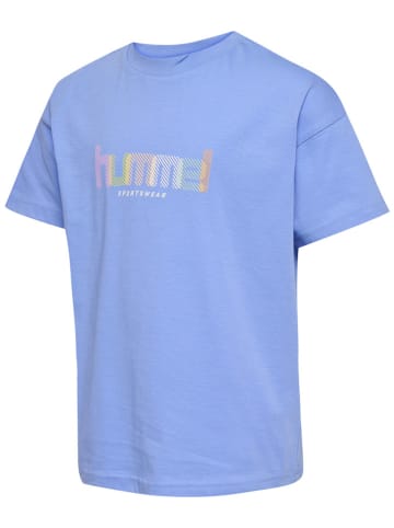 Hummel Koszulka w kolorze błękitnym