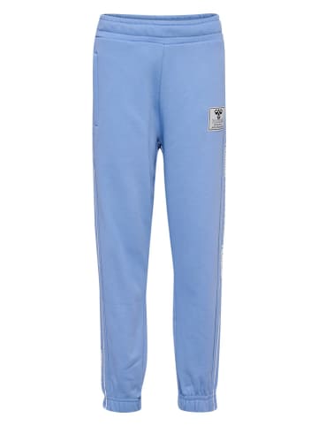 Hummel Spodnie dresowe "Mizi" w kolorze błękitnym