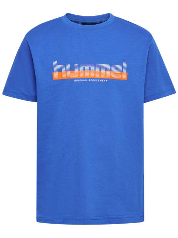 Hummel Koszulka "Vang" w kolorze niebieskim