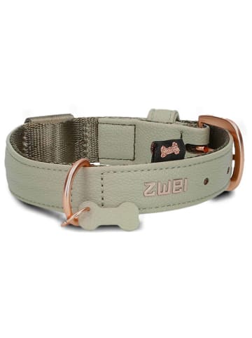 Zwei Halsband lichtgroen - (L)38 cm