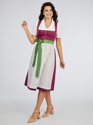 Turi Landhaus Dirndl beskleurig/wit