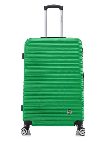 Canadian Peak 5-delige hardcase-trolleyset "Solomuneak" groen