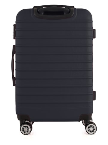 Canadian Peak 5tlg. Hardcase-Trolleyset "Shockeak" in Schwarz