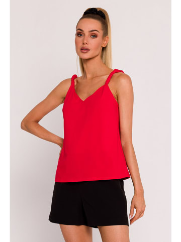 made of emotion Top in Rot