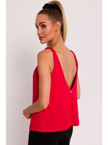 made of emotion Top in Rot