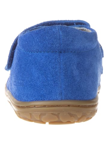Lurchi Skórzane buty "Norik-S" w kolorze niebieskim do chodzenia na boso