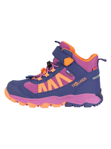 Trollkids Wandelboots "Tronfjell Hiker Mid" blauw/paars