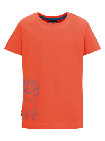Trollkids Koszulka funkcyjna "Oppland T" w kolorze pomarańczowym