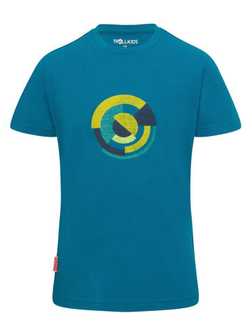 Trollkids Functioneel shirt "Sandefjord T XT" blauw