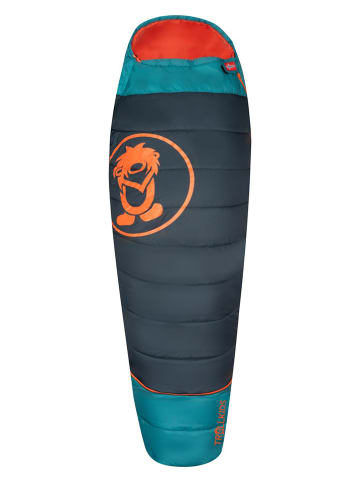 Trollkids Schlafsack "Fjell Dreamer" in Blau/ Orange