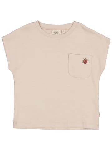 Wheat Koszulka "Ladybug" w kolorze kremowym