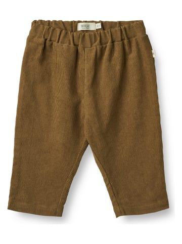 Wheat Spodnie "Aiden" w kolorze brązowym