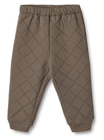 Wheat Spodnie termiczne "Alex" w kolorze brązowym