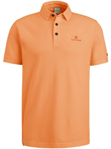 CAST IRON Koszulka polo w kolorze pomarańczowym