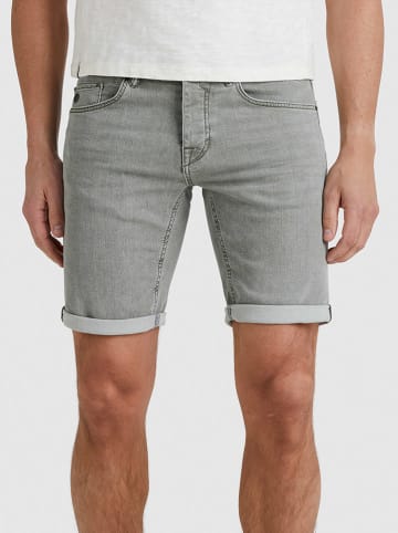 CAST IRON Jeans-Shorts in Grau