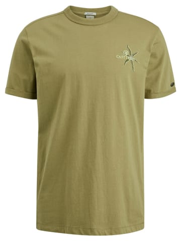 CAST IRON Koszulka w kolorze khaki