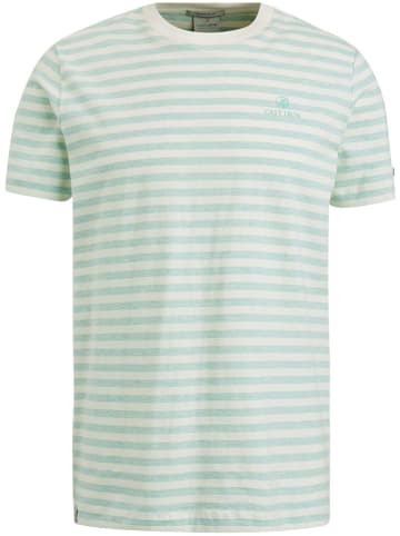 CAST IRON Shirt lichtblauw/wit