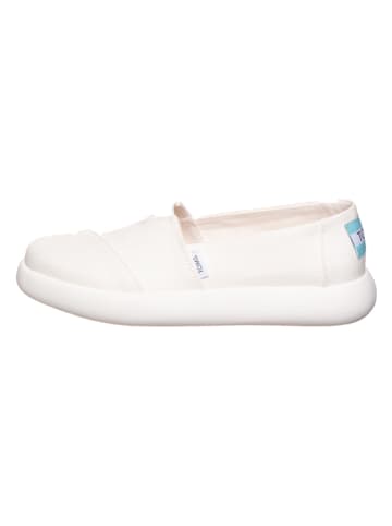 TOMS Slippersy w kolorze białym
