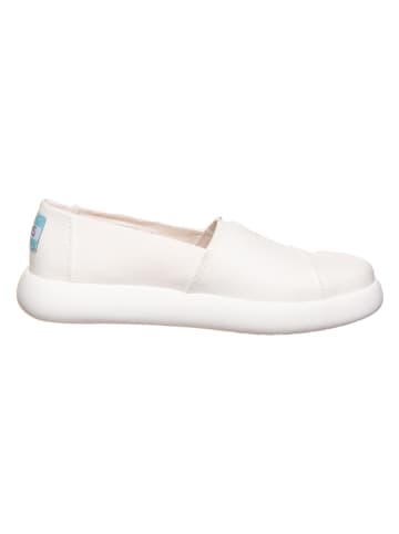 TOMS Slippersy w kolorze białym