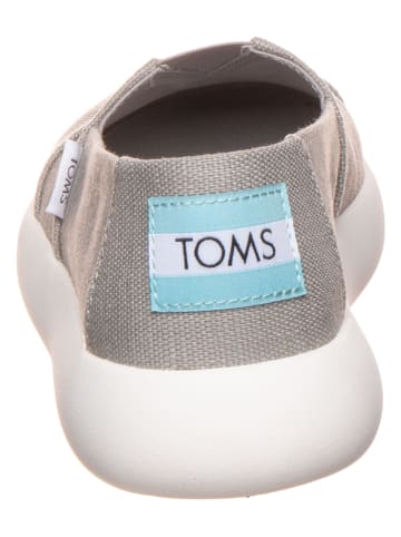 TOMS Slipper in Grau