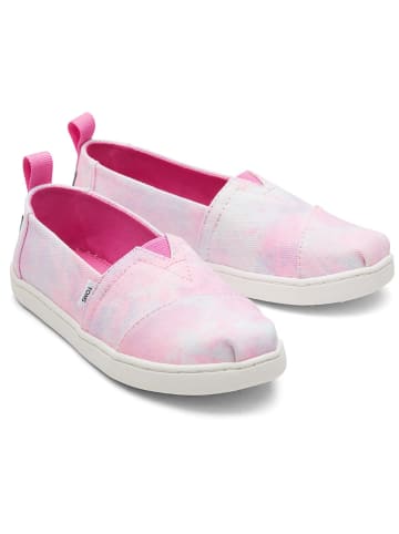 TOMS Slippersy w kolorze jasnoróżowym