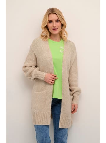 Kaffe Cardigan in Beige