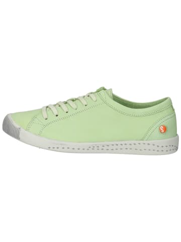 softinos Skórzane sneakersy w kolorze zielonym