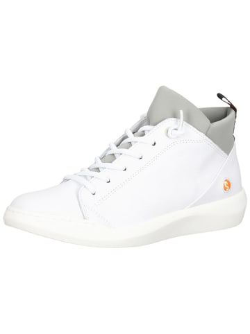 softinos Leder-Sneakers in Weiß