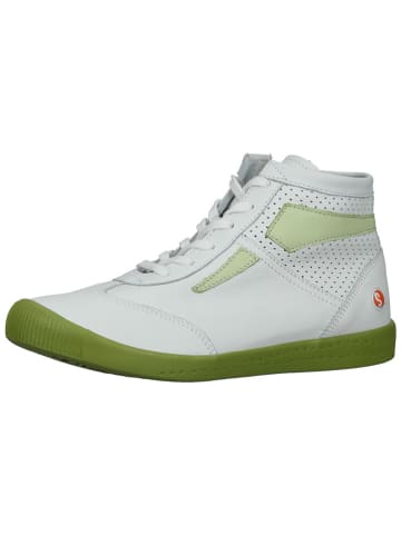 softinos Leder-Sneakers in Weiß